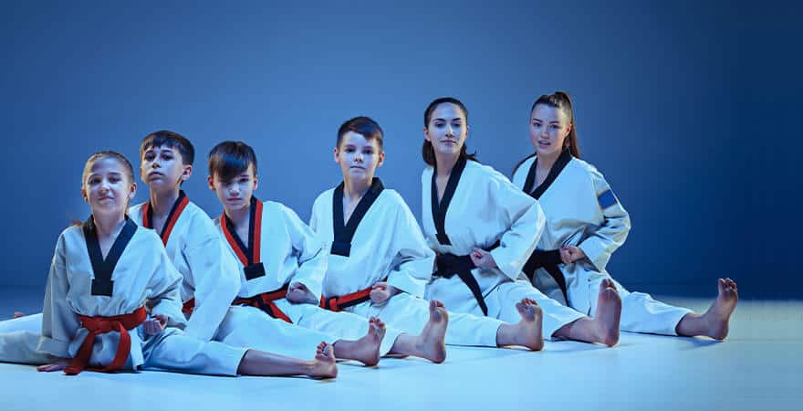 Martial Arts Lessons for Kids in Ashburn VA - Kids Group Splits
