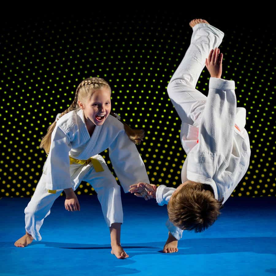 Martial Arts Lessons for Kids in Ashburn VA - Judo Toss Kids Girl